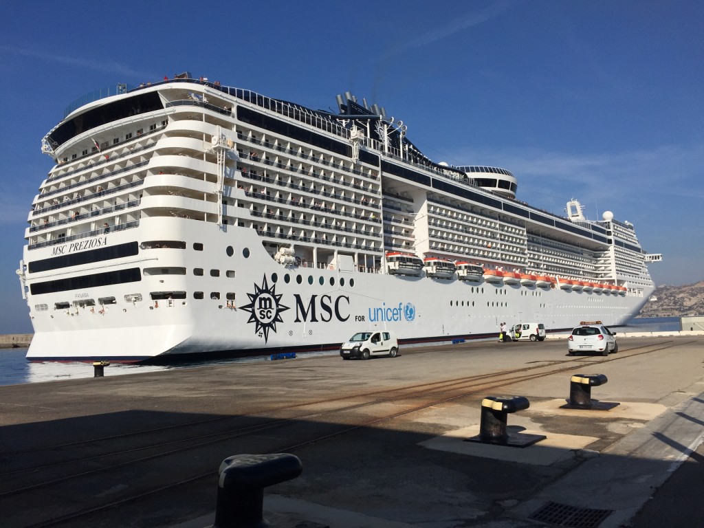 msc cruise port marseille